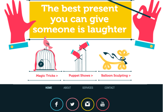 網(wǎng)頁(yè)頁(yè)腳設(shè)計(jì)